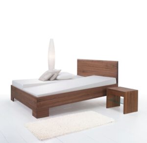 Nachhaltiges metallfreies Bett im Schlafzimmer - Esslingen Schreinerei - Luxlet